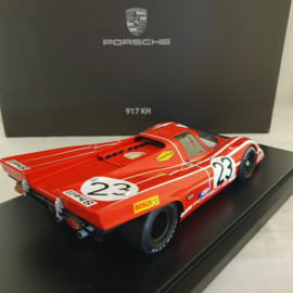 Porsche 917 K Winnaar Le Mans 1970 #23 Salzburg 1/18 Spark WAP0219400M917