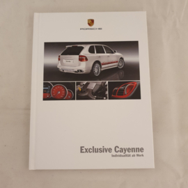 Porsche Exclusive Cayenne Hardcover Broschüre 2009 - DE WVK61221009