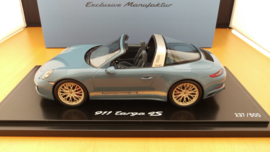 Porsche 911 (991 II) Targa 4S Aetna Blue - WAX02100014