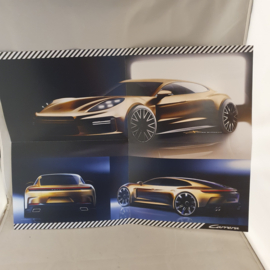Porsche Carrera kalender 2024 - James Burgess concept 911