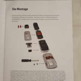 Porsche 356 numéro 1 1948 1/43 à construire soi même sous forme de livre