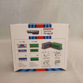 Porsche RWB ensemble de 2 conteneurs 1/64 Tarmac - T64C-001-RR