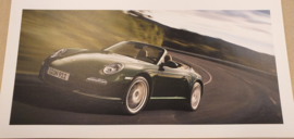 Porsche folding card 911 997 Carrera Cabrio