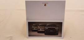 Porsche folding card Cayenne Cayenne S en Cayenne Turbo