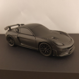 Porsche 718 Cayman GT4RS matt black - Paperweight