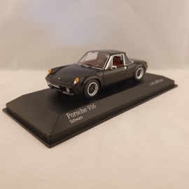 Porsche 916 1971 noir 1:43 - Minichamps 400066060