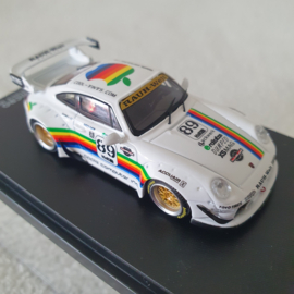 Porsche 911 993 RWB White Apple #89 Time micro 1/64 TM640508b