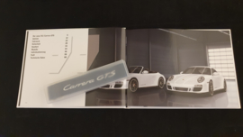Porsche 911 997 GTS Hardcover brochure 2010 - DE - Met sleutelhanger en USB stick