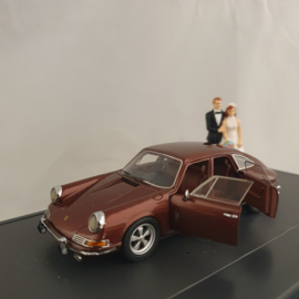 Porsche 911 Sedan 4 doors 1972 burgundy 1/43 Matrix MX41607025