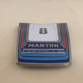 Grillbadge - Porsche 911 Carrera RSR #8 Martini Racing