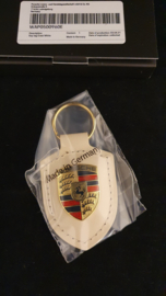Porsche Porte-clés avec emblème Porsche - Carrera blanc WAP0500960E
