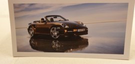 Porsche vouwkaarten 911 997 Turbo Cabrio