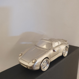 Mayhem London Porsche 911 Turbo Miniatuur Klok - Metalen Bureauklok