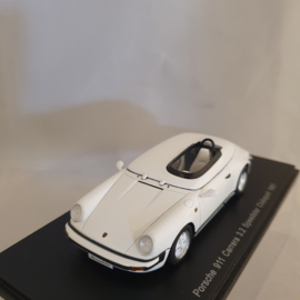 Porsche 911 Carrera 3.2 Speedster Clubsport 1987 Grand Prix blanc 1/43 Spark S2041