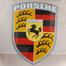 Porsche Classic Emaille Logo  45 x 38 cm - 644 70 100 710
