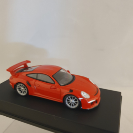 Spark Models 1:64 Porsche (991) GT3 RS 2016 Lava Orange – Y071 with Case