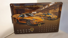 Porsche 911 Turbo Classic Series Calendrier perpétuel (bureau)
