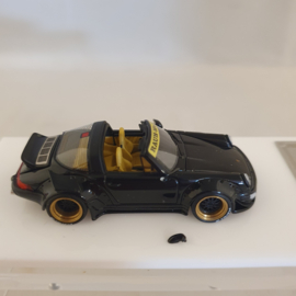 Timothy & Pierre 1:64 Porsche 911 (964) Targa RWB Black – Gelimiteerd 088/599
