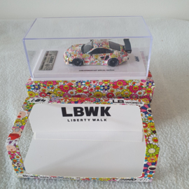 Porsche 911 997 LBWK Jaden C Sunflowers 1/64 Inno64 - In64-997LB-JCSF