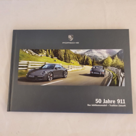 Porsche 911 50 Jahre Jubiläumsmodell 2013 - Hardcover-Broschüre Deutsch