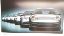 Porsche 911 generaties poster ingelijst