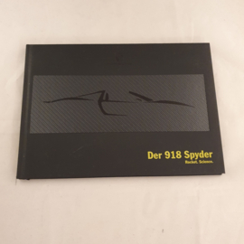 Porsche 918 Spyder hardcover broschüre 2013 - DE - Rocket Science