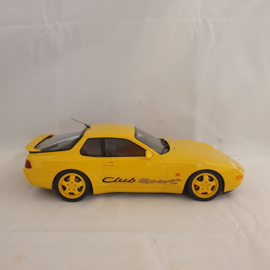 Porsche 968 Club Sport 1993 jaune 1/18 GT Spirit GT129