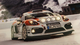Porsche Rally Cayman - Handtekening Walter Röhrl