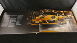 Porsche 911 Turbo S Exclusive Series hardcover VIP brochure 2018 - DE