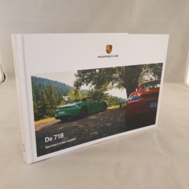 Porsche 718 Boxster Cayman Hardcover Brochure 2021 - NL