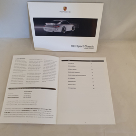 Porsche 911 997 Sport Classic brochure 2009 DE - WSLS1001001210