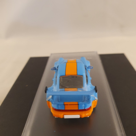 Porsche 911 964 RWB Gulf GT Vleugel 1/64 CM-Model