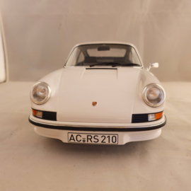 Porsche 911 Carrera RS 2.7 1973 Wit / Vipergroen 1:12 - Norev 127512