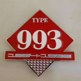 Grillbadge - Porsche Type 993