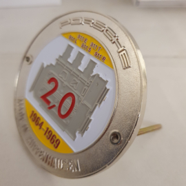 Grill badge - Porsche 911 E/T/L/S/R Aircooled 2.0L 1964/1969 Zuffenhausen