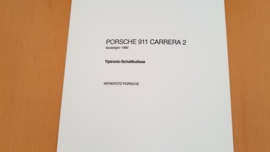 Porsche 911 Carrera 2 modeljaar 1990 - Werkfoto Porsche