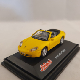 Porsche 911 996 Cabrio modelauto schaal 1:72