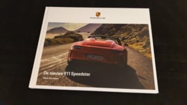 Porsche 911 991 Speedster Hardcover brochure 2019- NL