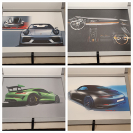 Porsche 911 Design schetsen - Michael Mauer 2019