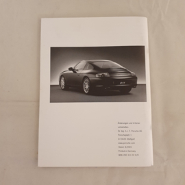 Porsche 911 996 Prijslijst 2002 - DE WVK20031102