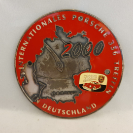 Plakette - Porsche 356 Club Deutschland - Internationales Porsche 356 Treffen 2000