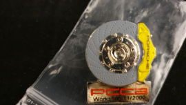 Porsche PCCB Workshop 11/2000 lapel pin