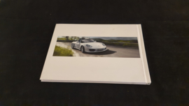 Porsche Boxster Spyder hardcover brochure 2010 - DE