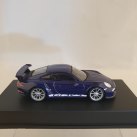 Spark Models 1:64 Porsche (991) GT3 RS 2016 Ultra Violet Purple – Y072 with Case