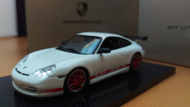 Porsche 911 (996) GT3 RS blanc rouge - 2003