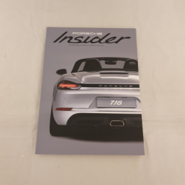 Porsche Insider Magazine Summer 2016 – Porsche 718 Boxster Cover + Original Historic Grand Prix Postcard – Mint Condition