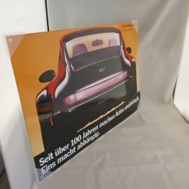 Porsche 964 RS Enamel Sign Anniversary Model - PCG00096430