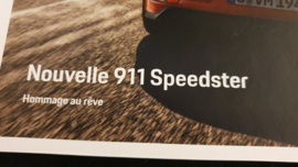 Porsche 911 991 Speedster Hardcover brochure 2019- French