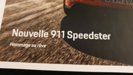 Porsche 911 991 Speedster Hardcover broschüre 2019- Französisch