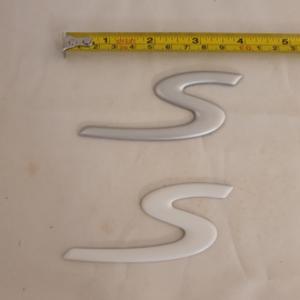 Emblème Porsche "S" 10 cm
